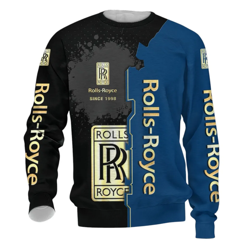 Rolls Royce Sweatshirt, Gift For Rolls Royce Lovers, Gift For Him, Husband, Boyfriend CAR44021725079-4