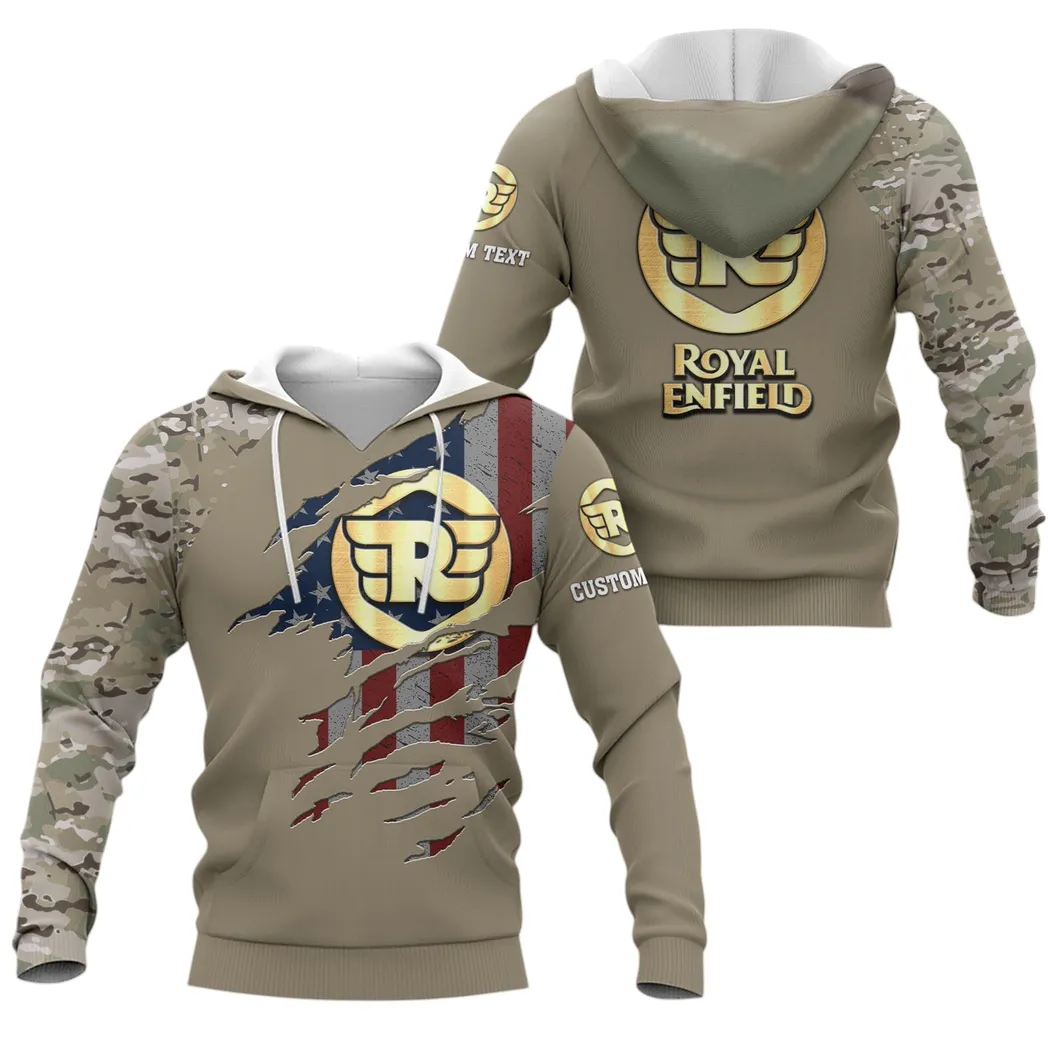 Royal Enfield Hoodie, Gift For Royal Enfield Lovers, Gift For Him, Husband, Boyfriend CAR46021725092-4