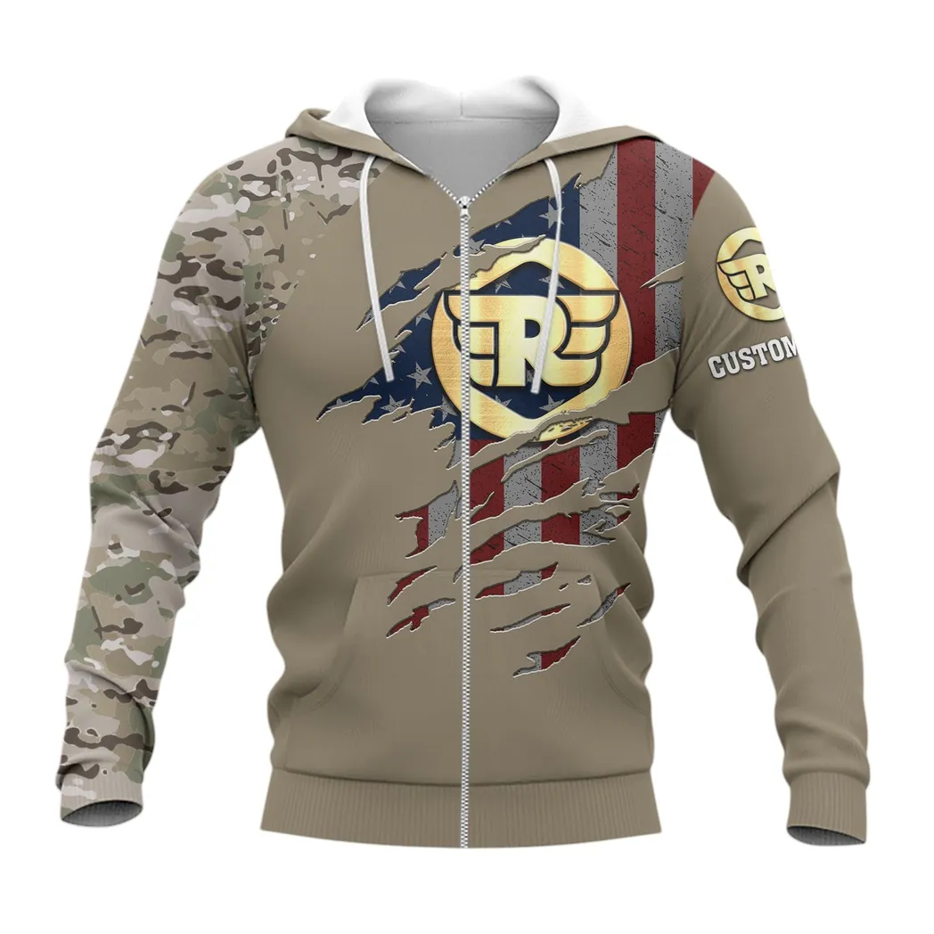 Royal Enfield Zipper Hoodie, Gift For Royal Enfield Lovers, Gift For Him, Husband, Boyfriend CAR46021725092-3