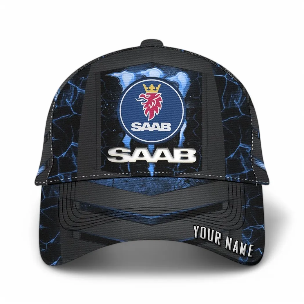Saab Automobile Classic Cap, Gift For Saab Automobile Lovers, Gift For Him, Husband, Boyfriend CAR6502202566 - Blue