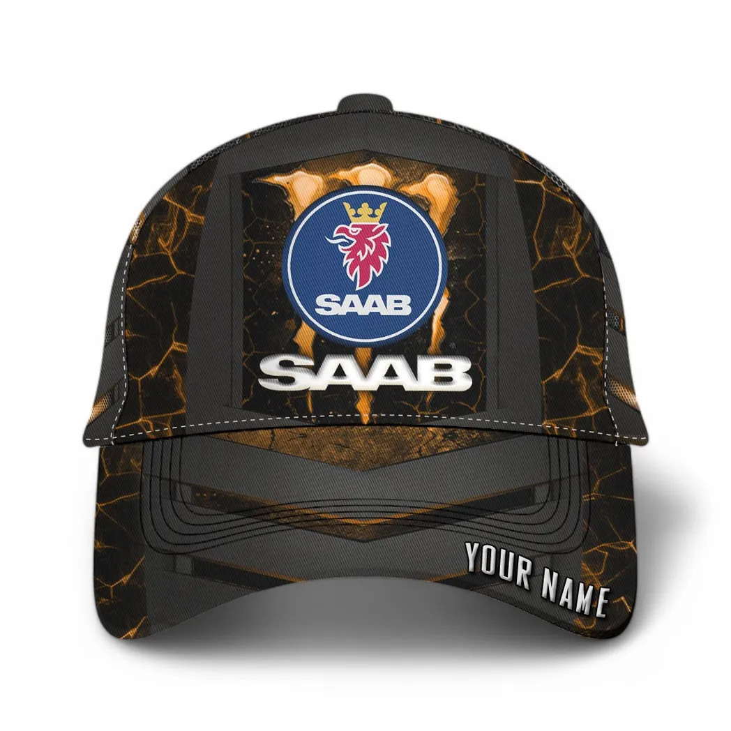 Saab Automobile Classic Cap, Gift For Saab Automobile Lovers, Gift For Him, Husband, Boyfriend CAR6502202566 - Brown