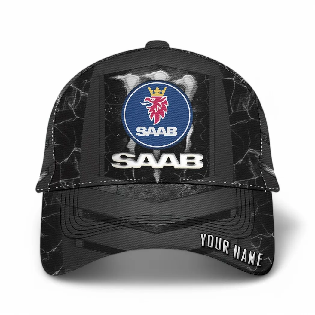 Saab Automobile Classic Cap, Gift For Saab Automobile Lovers, Gift For Him, Husband, Boyfriend CAR6502202566 - Grey