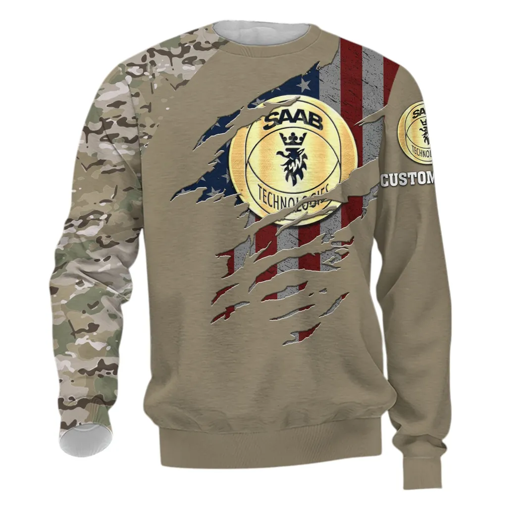 Saab Automobile Sweatshirt, Gift For Saab Automobile Lovers, Gift For Him, Husband, Boyfriend CAR46021725093-5