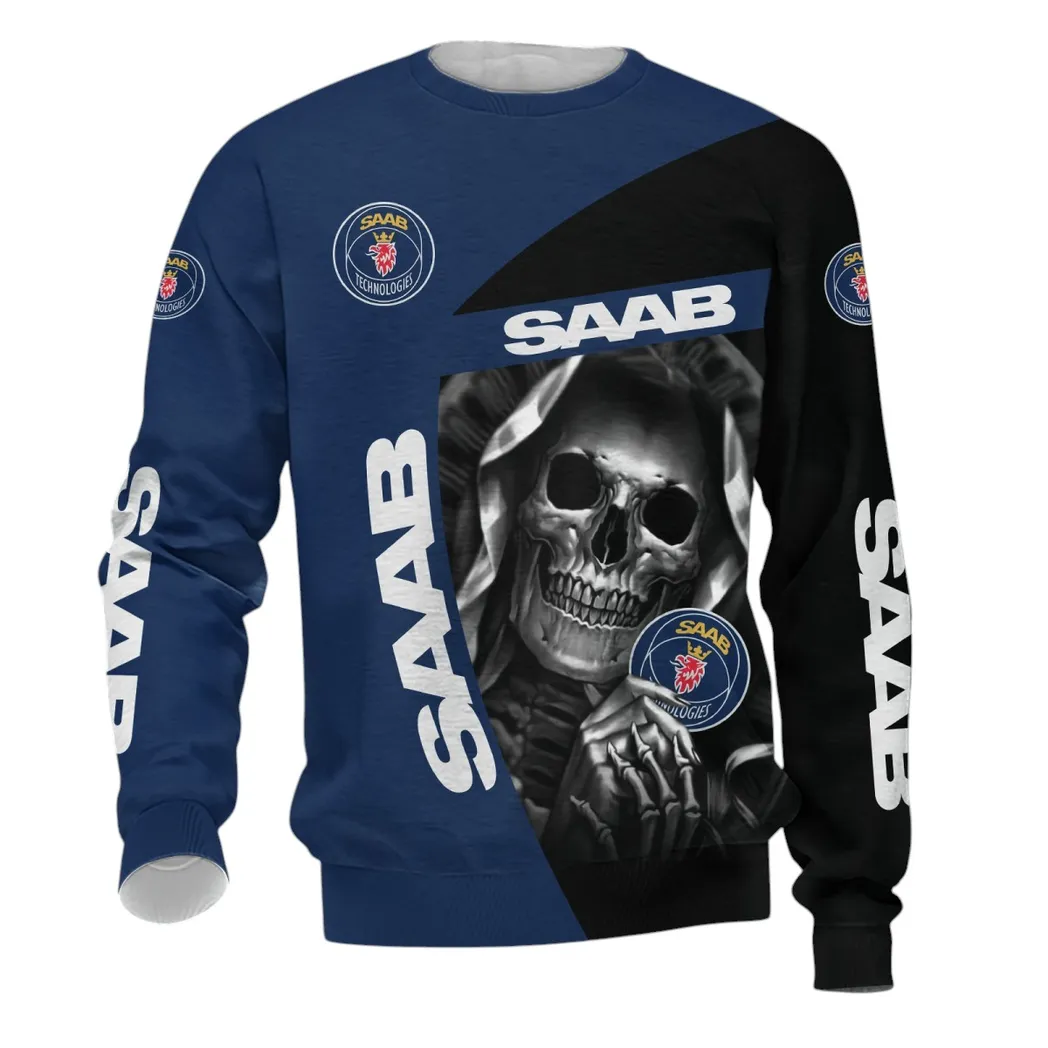 Saab Automobile Sweatshirt, Gift For Saab Automobile Lovers, Gift For Him, Husband, Boyfriend CAR6702212586