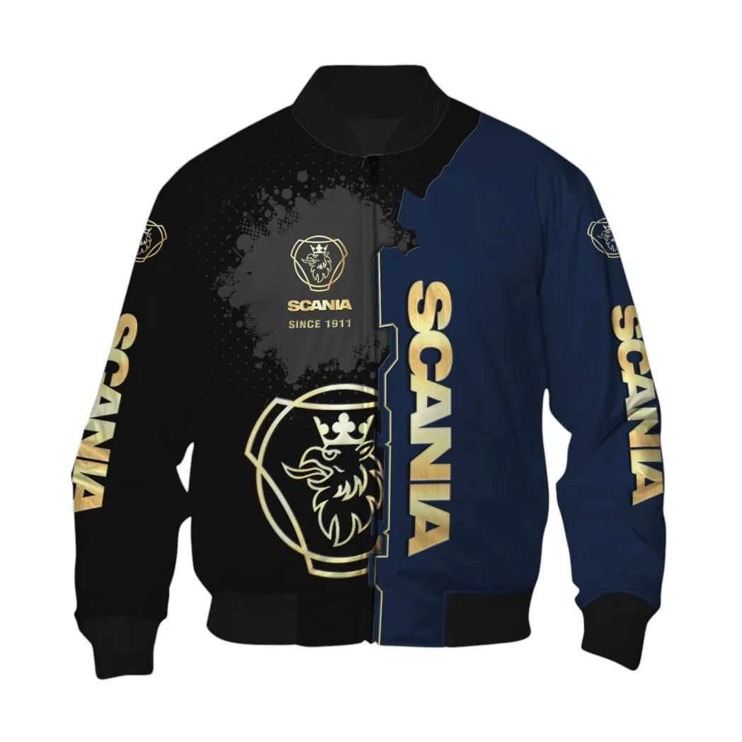 Scania Bomber Jacket, Gift For Scania Lovers, Gift For Him, Husband, Boyfriend CAR44021725081-6