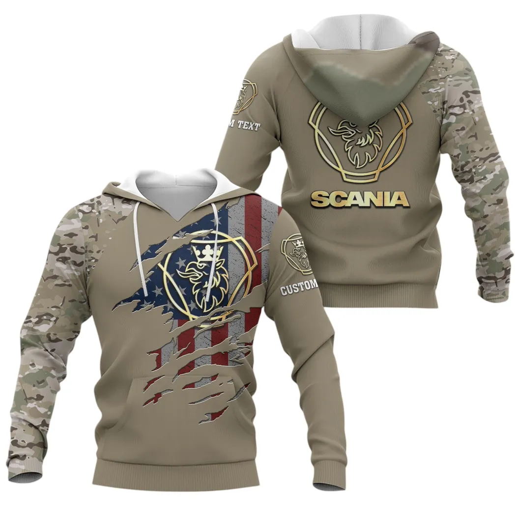 Scania Hoodie, Gift For Scania Lovers, Gift For Him, Husband, Boyfriend CAR46021725094-4