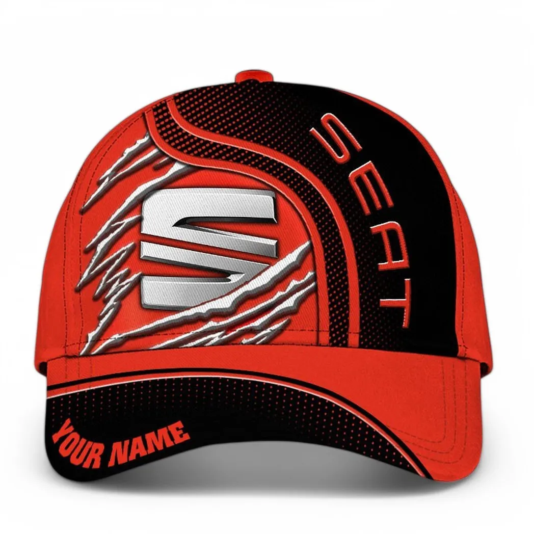 Seat Classic Cap, Gift For Seat Lovers, Gift For Him, Husband, Boyfriend CAR50021825085 - Black