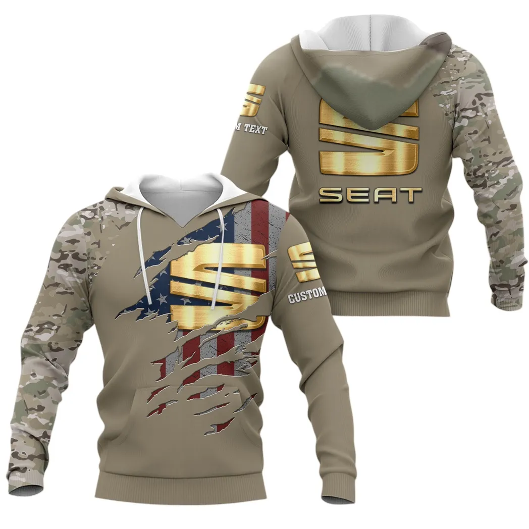 Seat Hoodie, Gift For Seat Lovers, Gift For Him, Husband, Boyfriend CAR46021725095-4