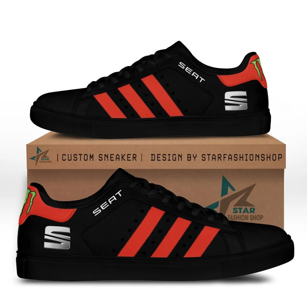 Seat Skate Shoes, Gift For Seat Lovers, Gift For Him, Husband, BoyfriendCAR58021925110 - Black