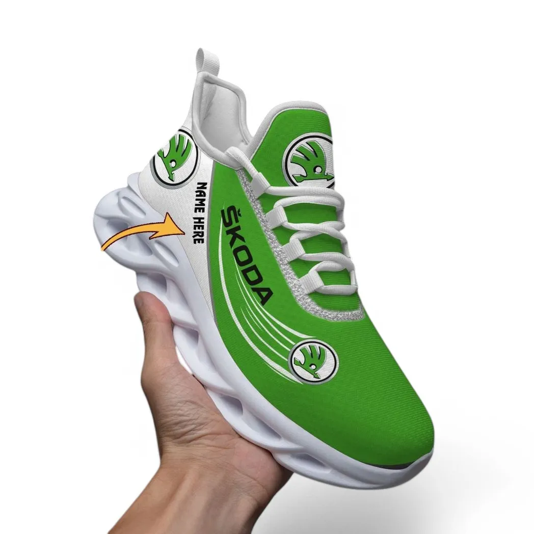 Skoda Shoes For Men CAR83021725167, Skoda Gift For Husband, Him, Boyfriend - White