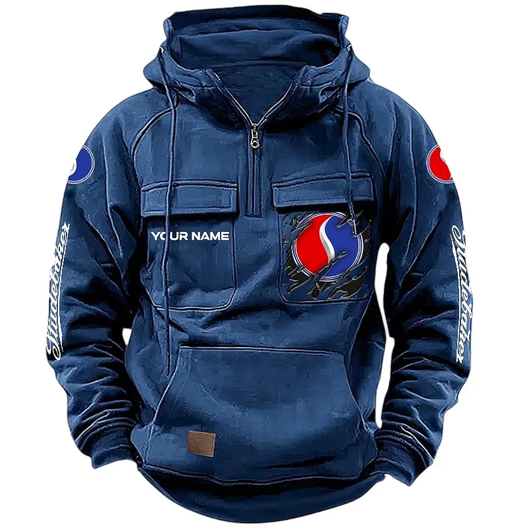 Studebaker Hoodie Tactical Quarter Zip, Gift For Studebaker Lovers CAR164022425179 - Dark Blue