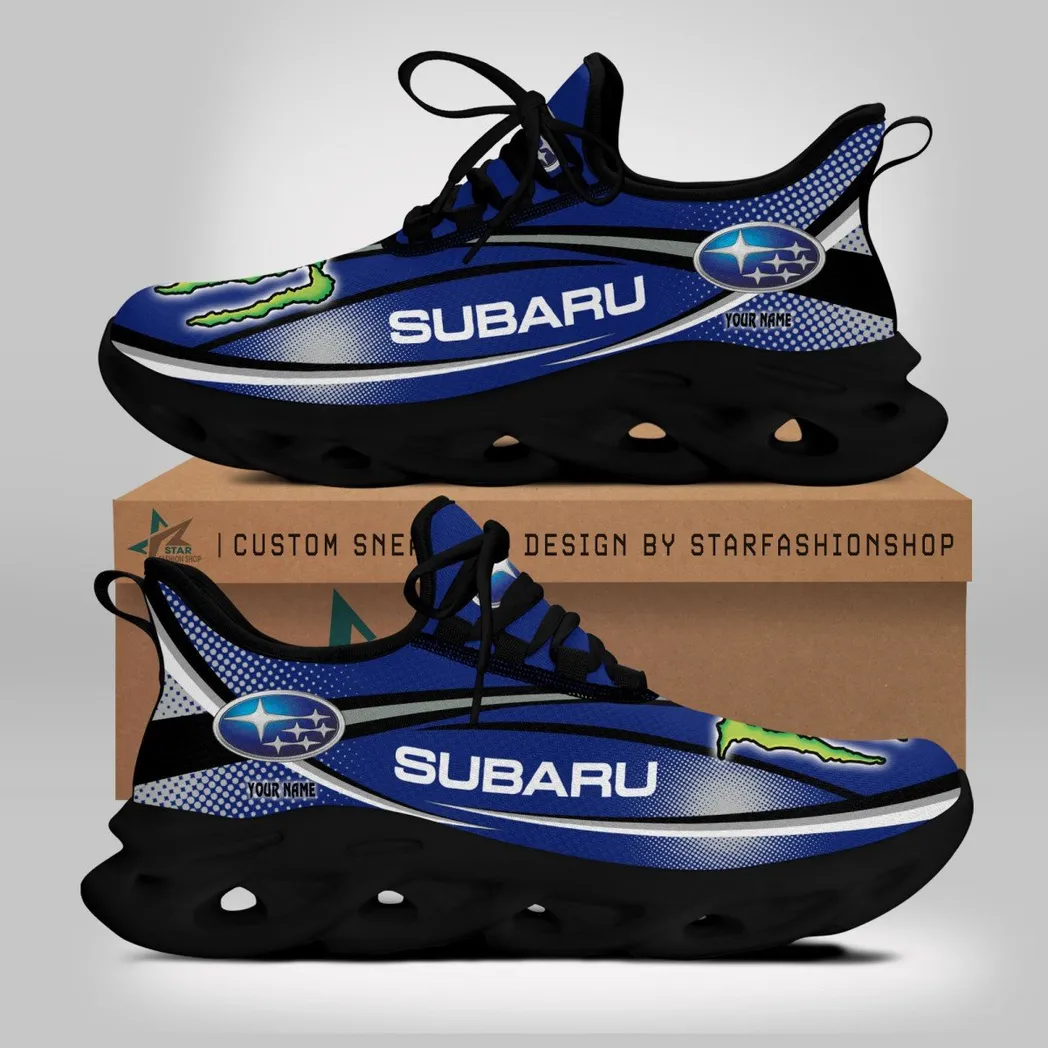 Subaru Running Shoes, Gift For Subaru Lovers, Gift For Him, Husband, Boyfriend CAR79022425123 - Black