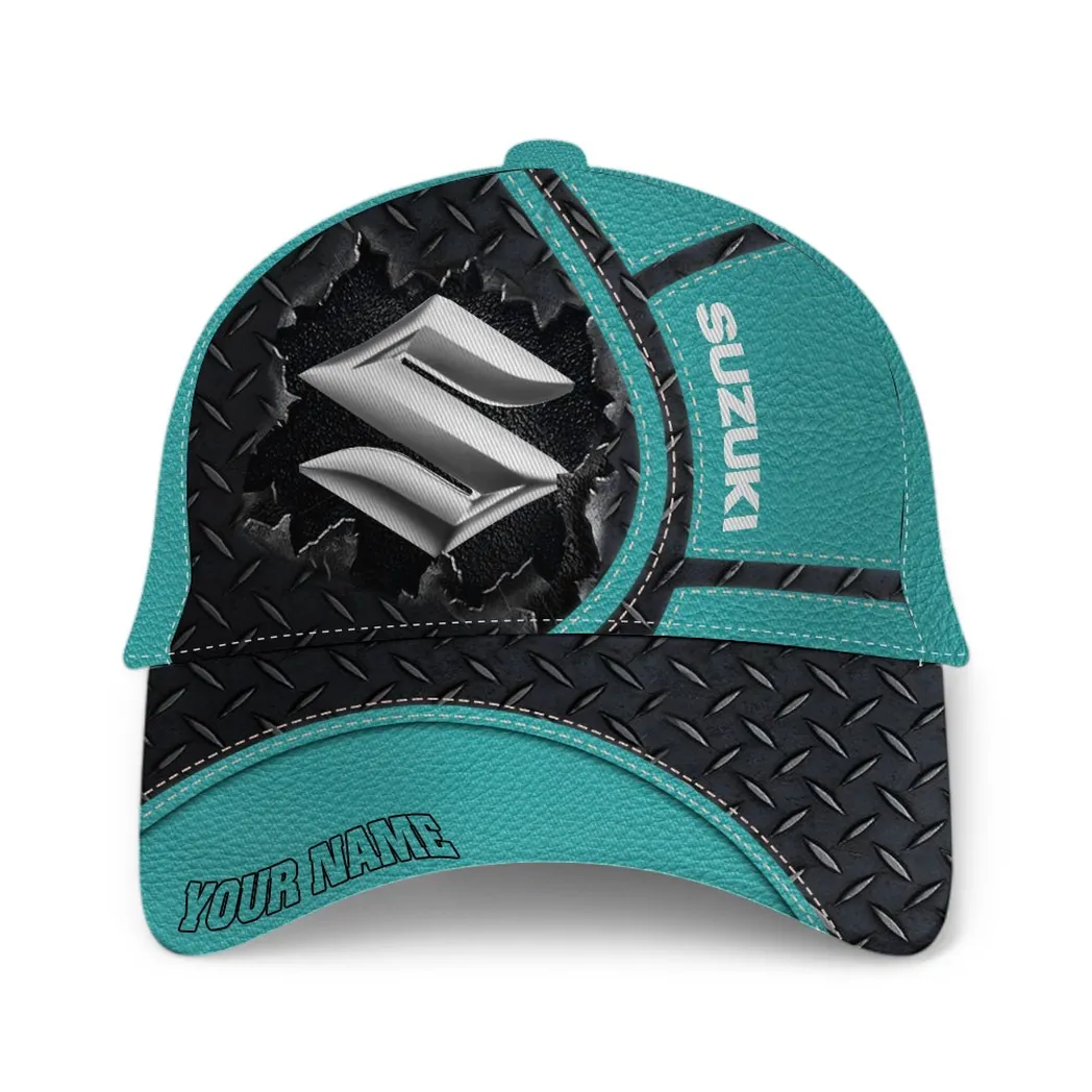 Suzuki Blue Classic Cap, Gift For Suzuki Blue Lovers, Gift For Him, Husband, Boyfriend - Cyan CAR49021825069-2