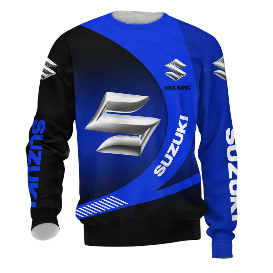 Suzuki Blue Sweatshirt, Gift For Suzuki Blue Lovers, Gift For Him, Husband, Boyfriend CAR7402222565