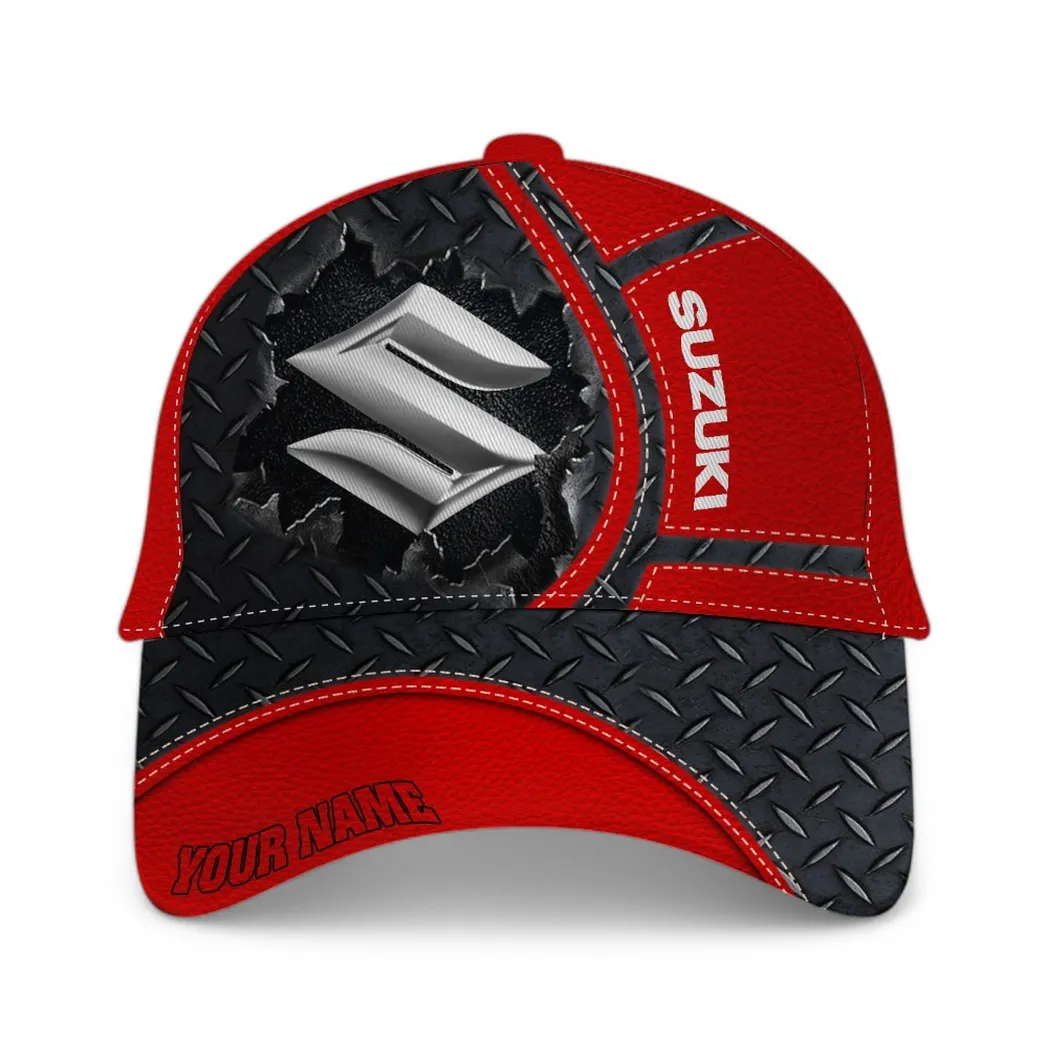 Suzuki Classic Cap, Gift For Suzuki Lovers, Gift For Him, Husband, Boyfriend - Red CAR49021825070-6