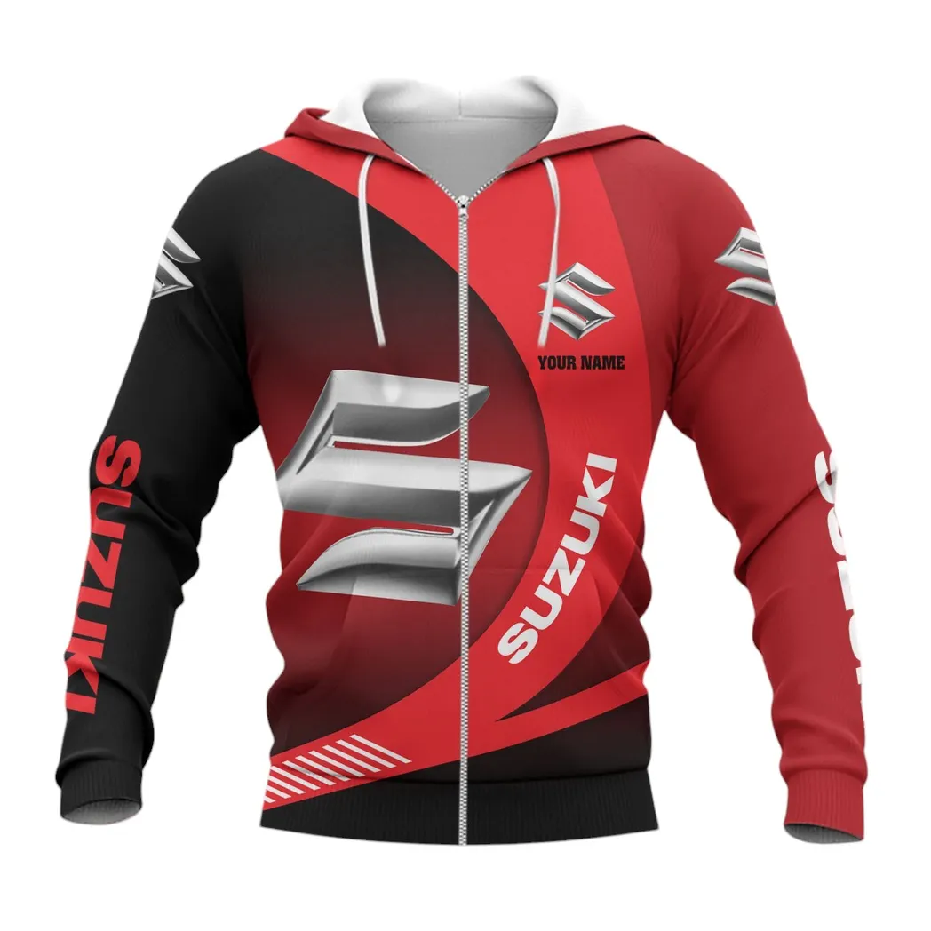 Suzuki Zipper Hoodie, Gift For Suzuki Lovers, Gift For Him, Husband, Boyfriend CAR7402222566