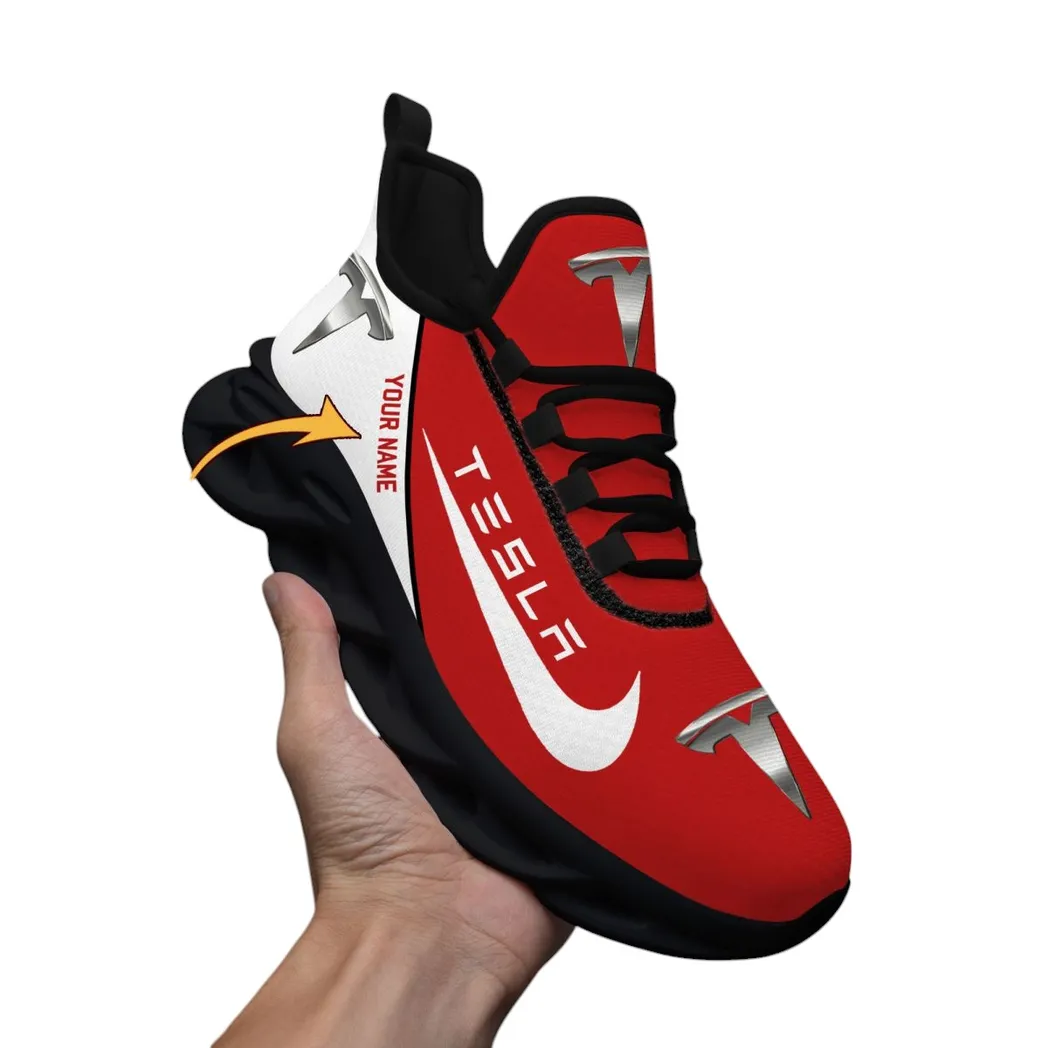 Tesla Max Soul Shoes, Gift For Tesla Lovers, Gift For Him, Husband, Boyfriend - Black CAR400217110-2