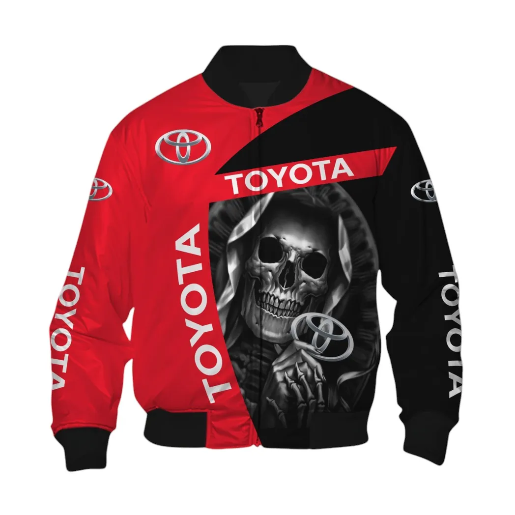 Toyota Bomber Jacket, Gift For Toyota Lovers, Gift For Him, Husband, Boyfriend CAR6702212523