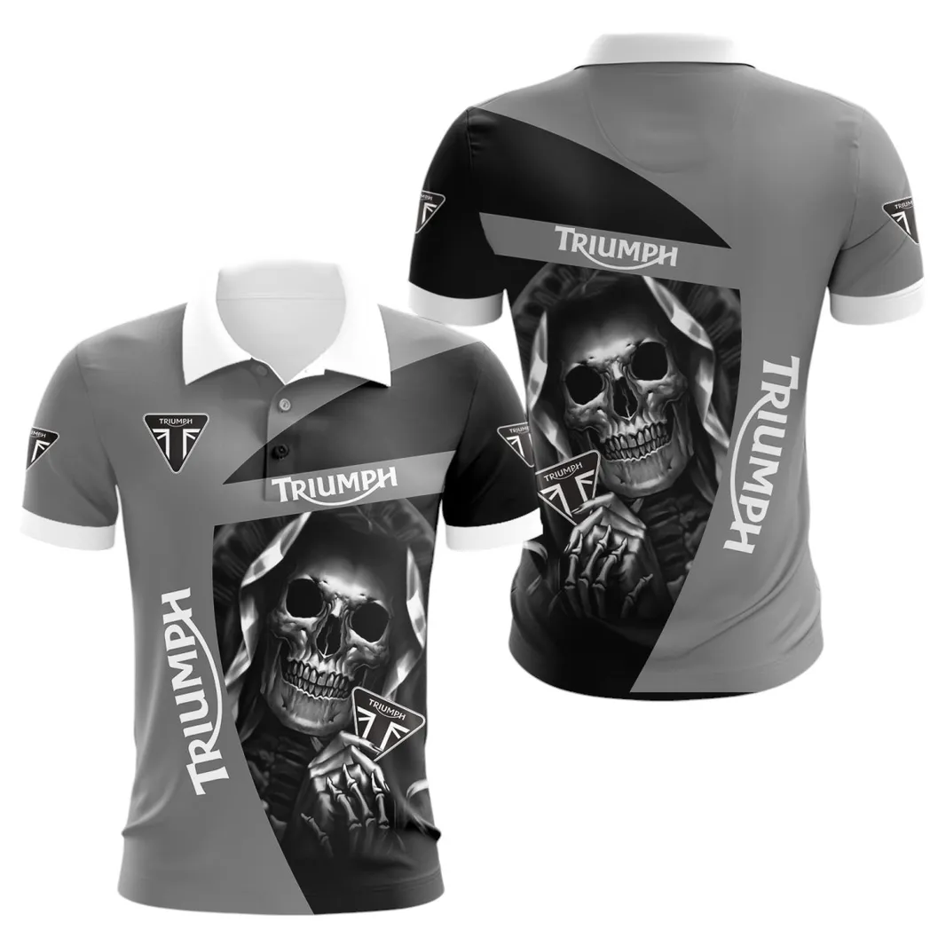 Triumph Motorcycles Polo Shirt, Gift For Triumph Motorcycles Lovers, Gift For Him, Husband, Boyfriend CAR6702212565