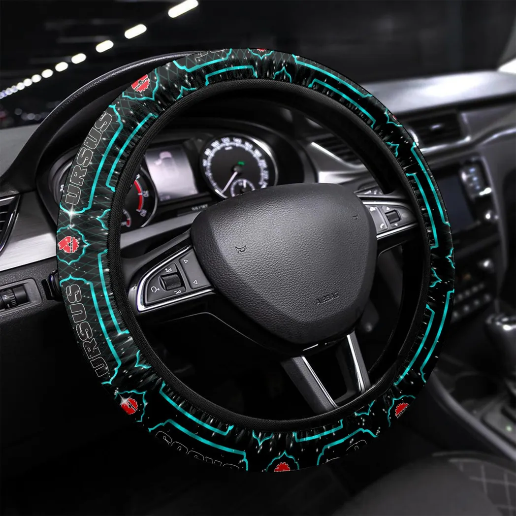 Ursus Steering Wheel Cover, Birthday Gifts For Him, Boyfriend, Husband - Cyan CAR55021425330