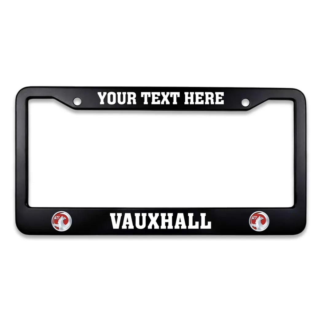 Vauxhall License Plate Frame, Vauxhall Accessory Gift For Car Lovers LPF01030325163 - Frame 02