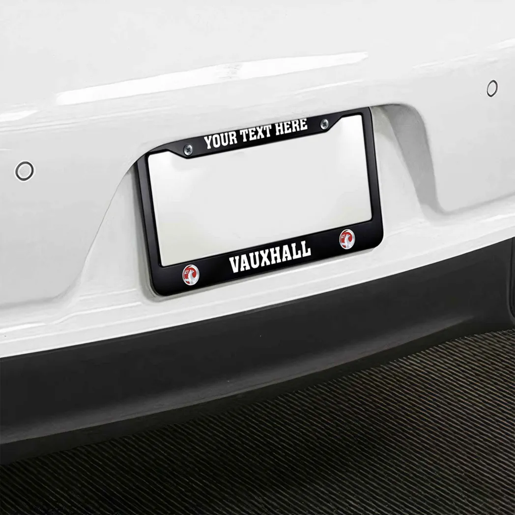 Vauxhall License Plate Frame, Vauxhall Accessory Gift For Car Lovers LPF01030325163 - Frame 02