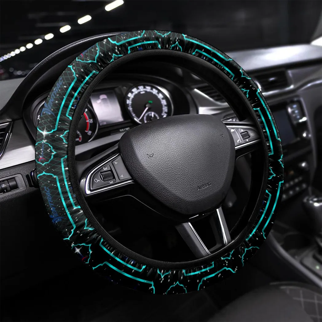 Ventrac Steering Wheel Cover, Gift For Men, Him, Husband, Boyfriend - Cyan CAR145021725370-3
