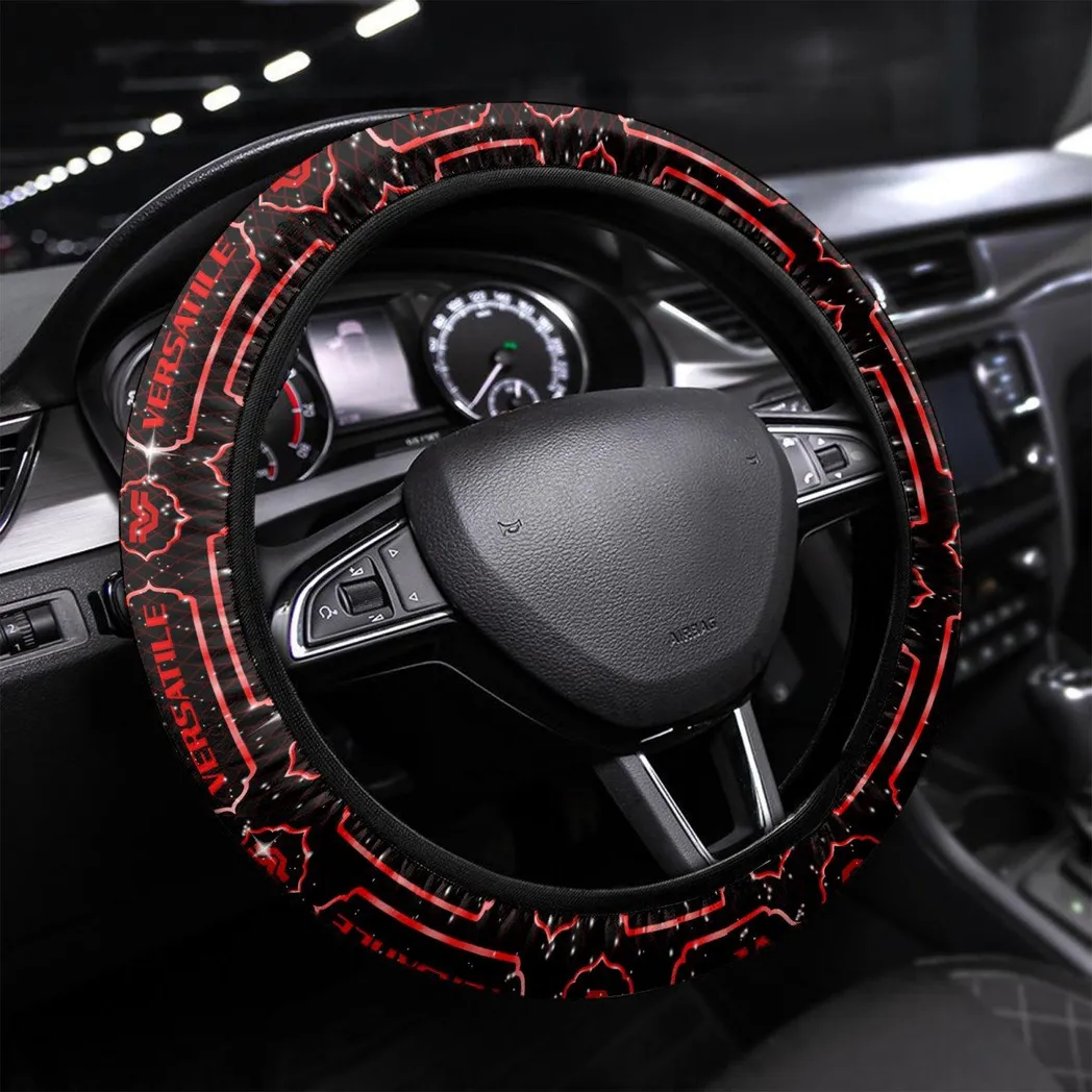 Versatile Steering Wheel Cover, Personalized Gifts For Him, Boyfriend, Husband - Red CAR55021425351