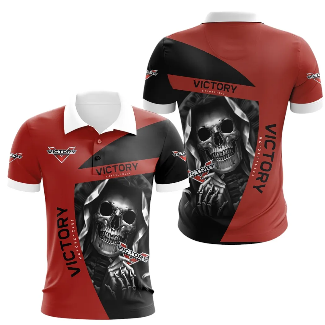 Victory Motorcycles Polo Shirt, Gift For Victory Motorcycles Lovers, Gift For Him, Husband, Boyfriend CAR6702212589