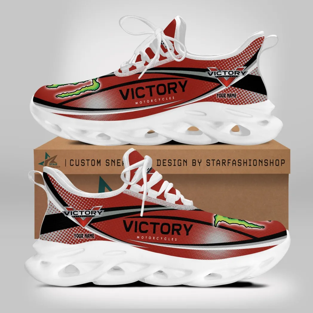 Victory Motorcycles Running Shoes, Gift For Victory Motorcycles Lovers, Gift For Him, Husband, Boyfriend CAR79022425137 - White