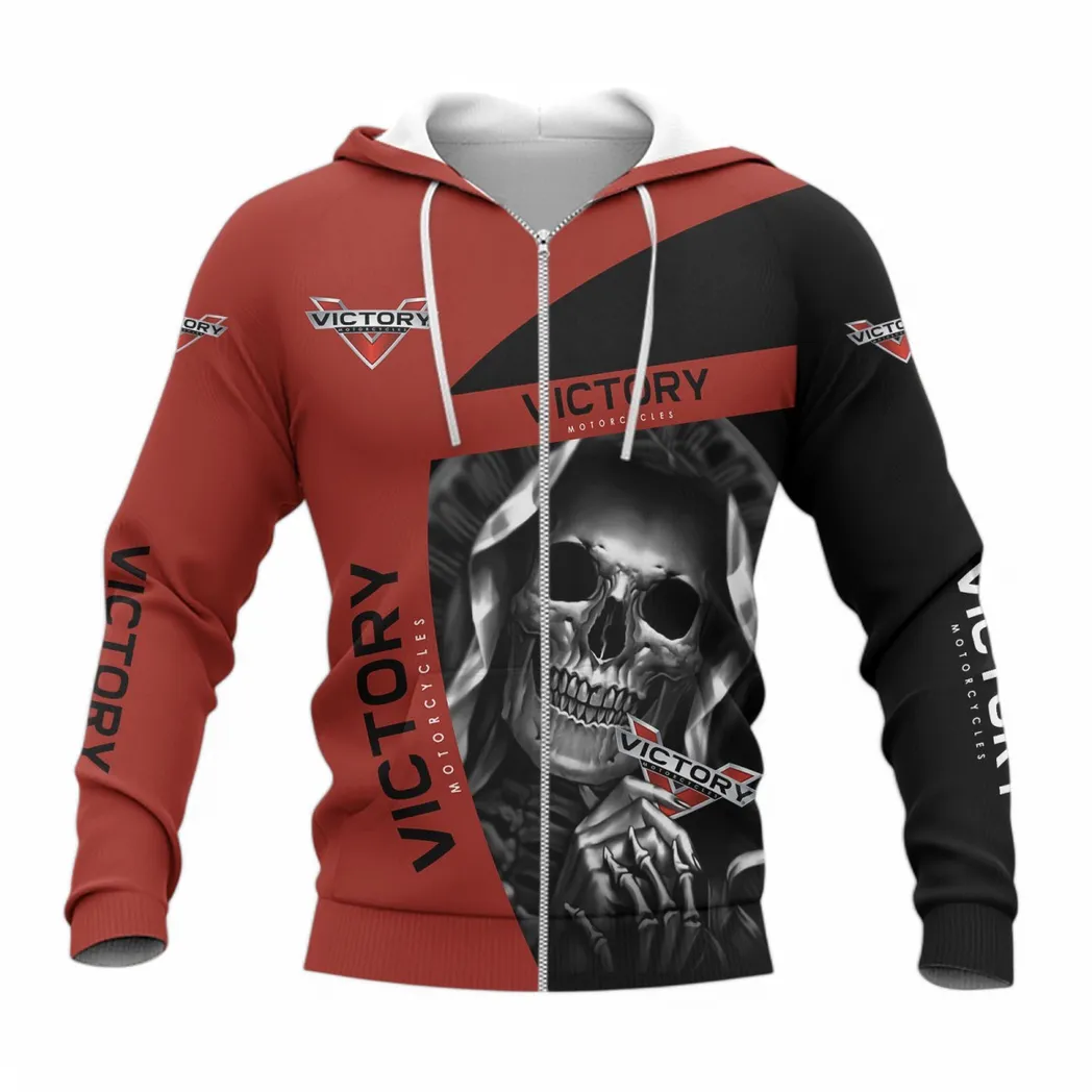 Victory Motorcycles Zipper Hoodie, Gift For Victory Motorcycles Lovers, Gift For Him, Husband, Boyfriend CAR6702212589