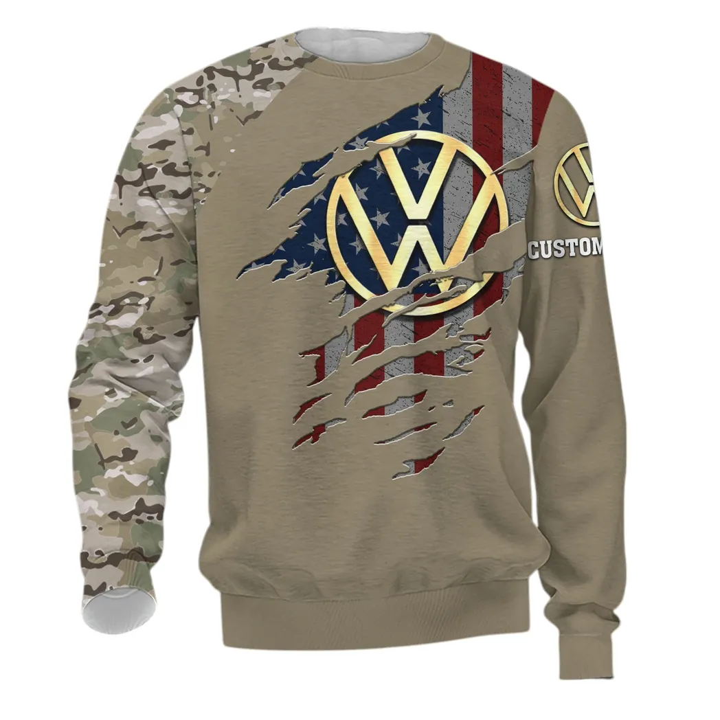 Volkswagen Sweatshirt, Gift For Volkswagen Lovers, Gift For Him, Husband, Boyfriend CAR46021725107-5