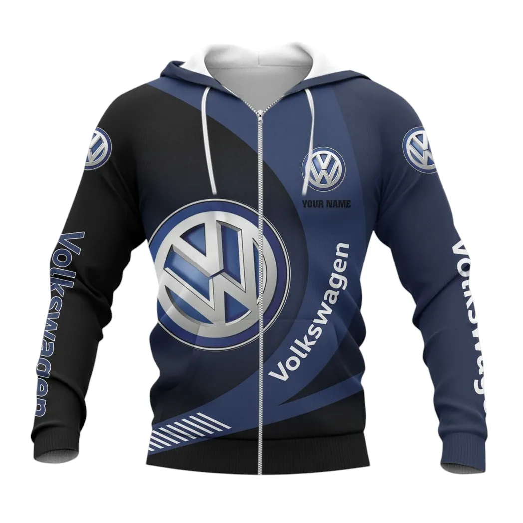 Volkswagen Zipper Hoodie, Gift For Volkswagen Lovers, Gift For Him, Husband, Boyfriend CAR7402222570