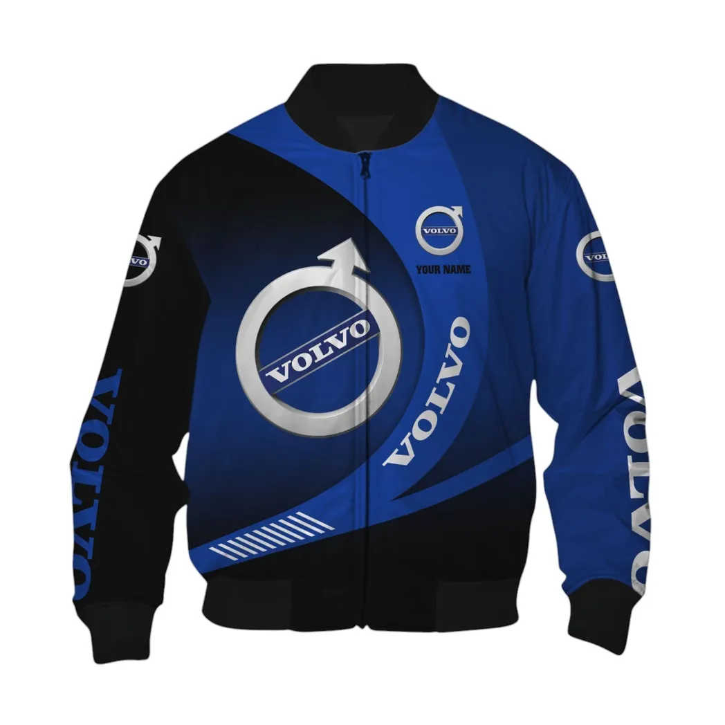 Volvo Bomber Jacket, Gift For Volvo Lovers, Gift For Him, Husband, Boyfriend CAR7402222571