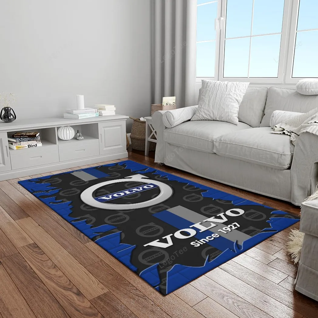 Volvo Rug, Gift For Volvo Lovers, Gift For Him, Husband, Boyfriend CAR133021225724