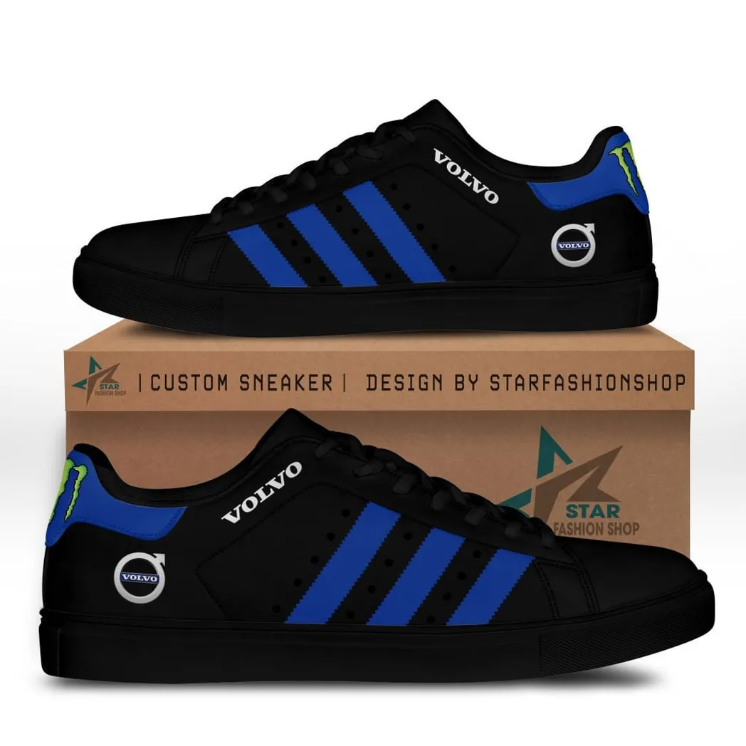 Volvo Skate Shoes, Gift For Volvo Lovers, Gift For Him, Husband, BoyfriendCAR58021925127 - Black