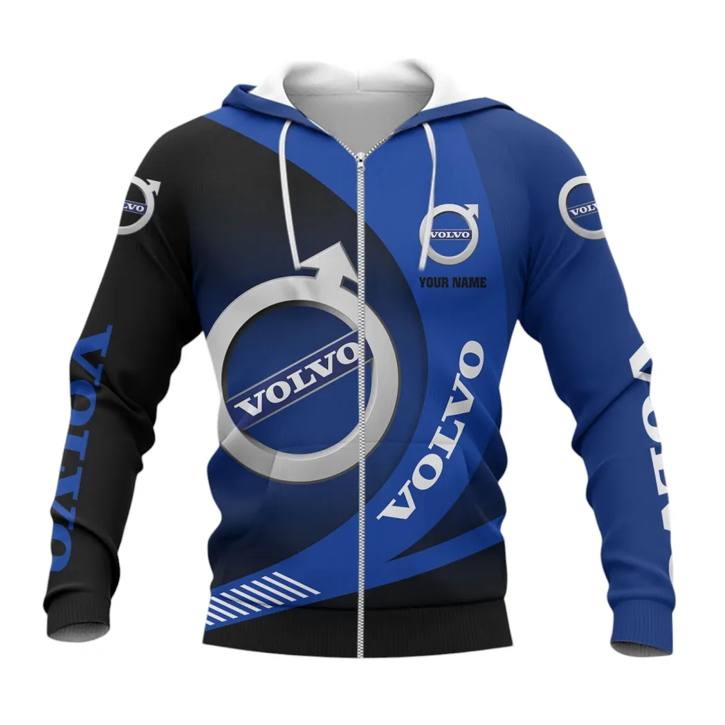 Volvo Zipper Hoodie, Gift For Volvo Lovers, Gift For Him, Husband, Boyfriend CAR7402222571
