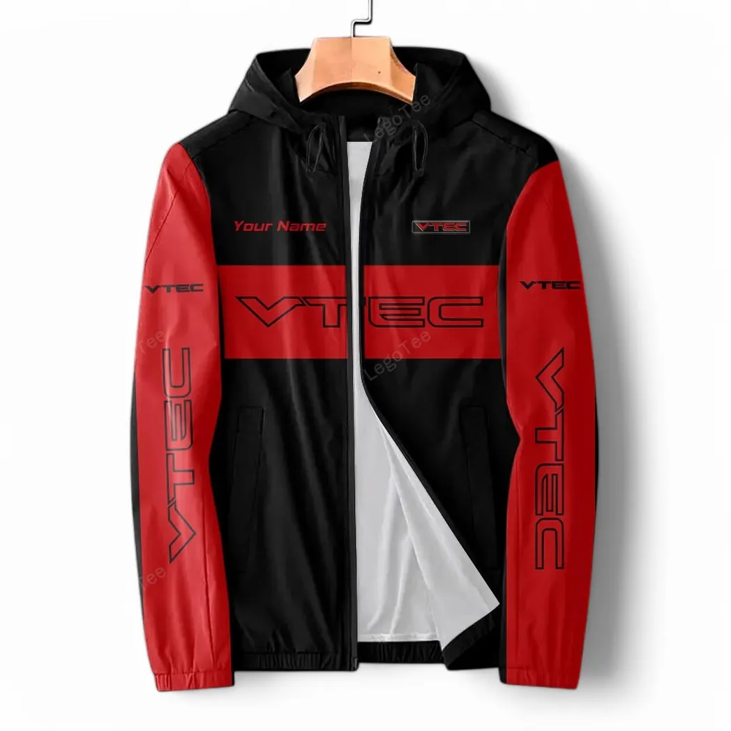 VTEC Honda Windbreaker Jacket, Gift For VTEC Honda Lovers, Gift For Him, Husband, Boyfriend CAR124021325051