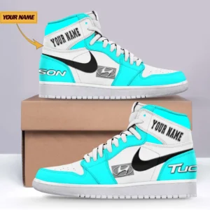 Hyundai tucson Air Jordan 1 High Sneakers, Nike Sneaker For Hyundai tucson Lovers CAR317032425683 - Cyan