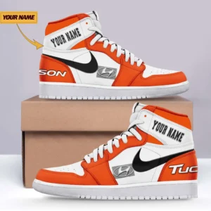 Hyundai tucson Air Jordan 1 High Sneakers, Nike Sneaker For Hyundai tucson Lovers CAR317032425683 - Orange