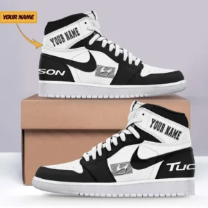 Hyundai tucson Air Jordan 1 High Sneakers, Nike Sneaker For Hyundai tucson Lovers CAR317032425683 - White