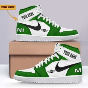 Mini Air Jordan 1 High Sneakers, Nike Sneaker For Mini Lovers CAR317032425732 - Green