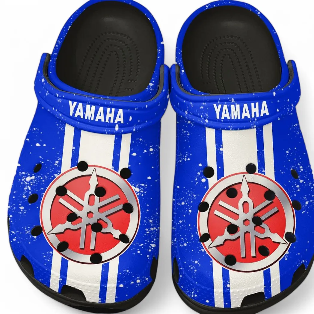 Yamaha Crocs, Gift For Yamaha Lovers, Gift For Him, Husband, Boyfriend CAR62022025118 - Black