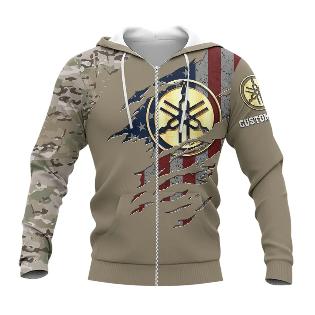 Yamaha Zipper Hoodie, Gift For Yamaha Lovers, Gift For Him, Husband, Boyfriend CAR46021725109-3