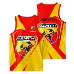 Abarth Tank Top Style Classic, All Over Print Tank Top For Men ABTT100404202502