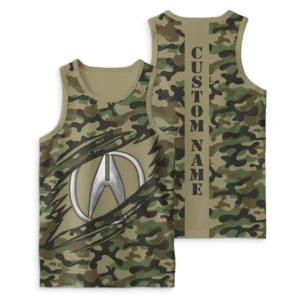 Acura Tank Top Camo Style, All Over Print Tank Top For Men ACTT1104042025