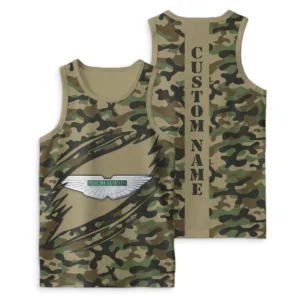 Aston Martin Tank Top Camo Style, All Over Print Tank Top For Men AMTT7204042025
