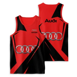 Audi Tank Top Style Classic, All Over Print Tank Top For Men AUTT130404202502