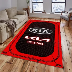 Kia Rug, Gift For Kia Lovers, Gift For Him, Husband, Boyfriend CAR15203142543 - Red