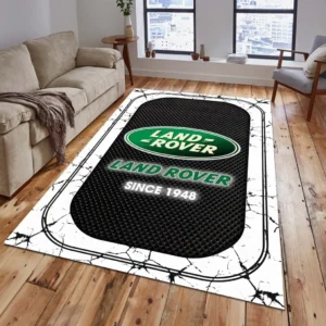 Land Rover Rug, Gift For Land Rover Lovers, Gift For Him, Husband, Boyfriend CAR15203142545 - White